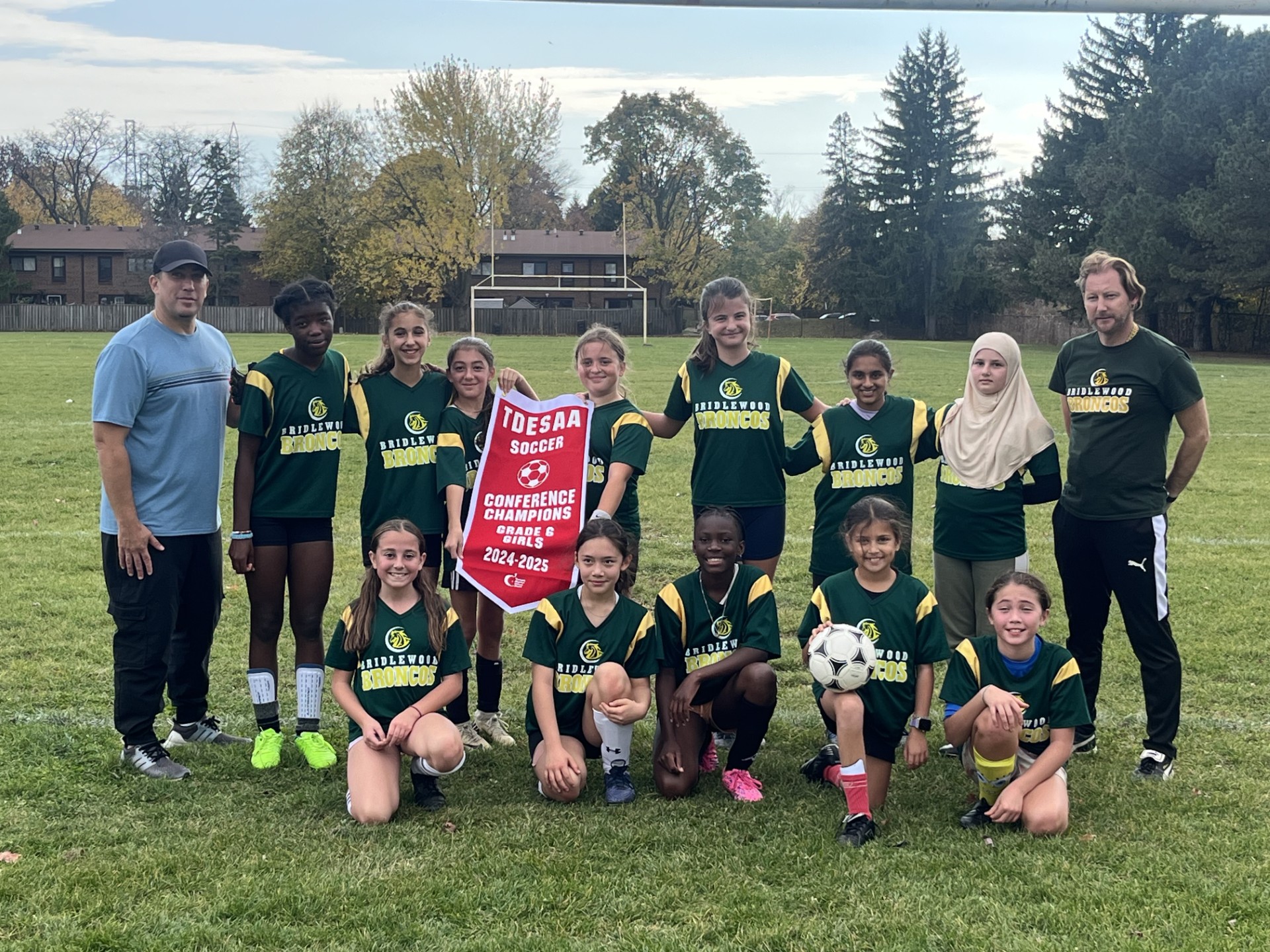 Girls Soccer Group Picture